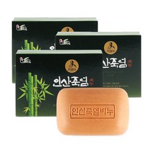 인산죽염 최은아박사 인산죽염비누 클렌징비누, 3개, 100g