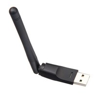 네트워크 랜카드 150Mbps 무선 카드 USB 와이파이 어댑터 MT7601 LAN 수신기 송신기 PC 노트북을위한, [01] black