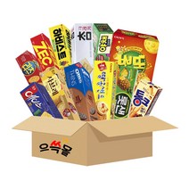 으쓱몰 과자세트 비스켓 사무실 탕비실 간식, 1개