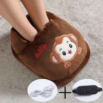 수족냉증선물 온열슬리퍼 발열실내화 발보온기 USB 발시려움 수족냉증에좋은제품, d23-Thickened Super Soft Ha