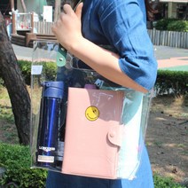 투명 숄더백 비치백 클리어백 수영가방