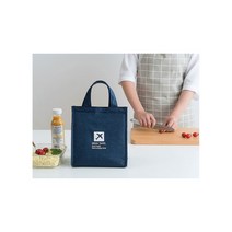 보온보냉가방 도시락통 지퍼백 파우치 캠핑 이유식주머니 기저귀 클러 판촉물 런치 딜리 백, L(라지)