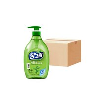 참그린 기름기뽀드득 주방세제 1kg 용기 x12개입1BOX, 참그린 기름기뽀드득 주방세제 1