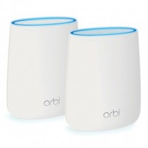 [NETGEAR] 넷기어 오르비 RBK20 유무선공유기 [메시와이파이/802.11ac/기가비트/새틀라이트포함] [단품], 단일옵션