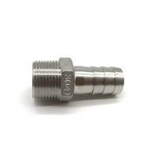 나사 가공기 파이프 호스 압착기 배관 스테인레스 스틸 수형 BSP 1/8 "1/4" 3/8 나사 파이프 피, 02 8mm_01 1/8