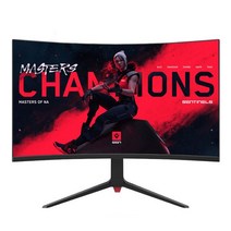 모니터VA32 quot모니터 165Hz 2K 1800R 곡선 모니터 컴퓨터 1ms FreeSync RGB 백라이트 지원 HDMI DP 2 USB, 01 32in 2K 165Hz