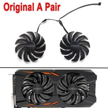 Gigabyte GeForce GTX 1050 G1 1060 Aorus RADEON RX 580 570 470 GTX960 PLD09210S12HH 88MM 그래픽 카드 냉각 팬, CHINA_2pcs