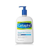 세타필 젠틀 스킨 클렌저 591mL 무향 건성 및 민감성 피부용, 20oz Cleanser
