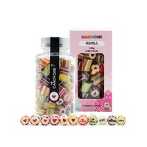 캔디원 수제캔디 러브믹스 100g (패트)+선물케이스 핸드메이드사탕 답례품 어린이집 간식 선물, 러브믹스 (패트) 100g + 종이케이스, 1개