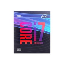 인텔 BX80684I79700KF 코어 i7-9700KF 데스크탑 프로세서 8 코어 최대 4.9 GHz 터보 언락 그래픽 없음 LGA1151 300 시리즈 95W, 9700K + Discrete Graphics Requ