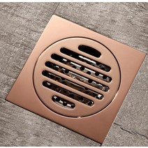 스텐핸드레일 tuqiu floor drains 로즈 골드 황동 샤워 바닥 배수 욕실 deodorant euro square floor drain strainer cover