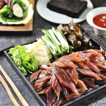 포항 구룡포 손질 과메기 야채 세트 통영 생굴무침, 구룡포 손질 과메기 10미