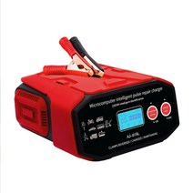 400W 자동차 배터리 충전기 고출력 LED 디스플레이 빠른 12V-24V SUV 트럭 선박용 스마트 펄스 수리, 03 British Plug