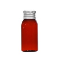 허브스프레이 플라스틱용기 알루미늄캡 실버캡10~500ml, 30ml, 갈색용기, 1개