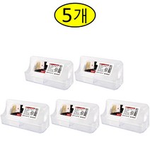 아트사인코리아_ 명함꽂이 (1단/2칸) 명함케이스 대리운전 명함집 투명 아크릴 1099, 5개