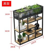 철제 수납장 원목 원룸 공간분리 파티션 월세 자취 셀프 가벽 인테리어, K.120x28x110 (블랙)