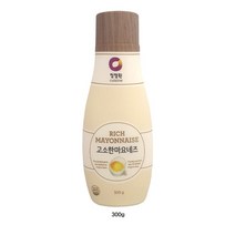 [ 조 은 마 켓 ] 1 0 0 % 콩 기 름 깔 끔 한 이 중 캡 국 내 산 무 항 생 제 란 청 정 원 고 소 한 마 요 네 즈, 1개, 300g