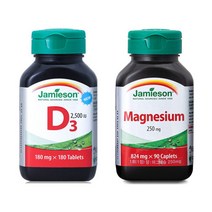 자미에슨 비타민D3 2500IU 180정 + 마그네슘 250mg 90정, 비타민D32500IU180정+마그네슘250mg90정