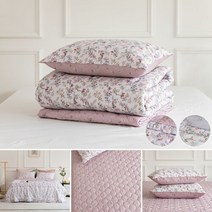 소프라움 [소프라움] 셀레나 순면 워싱 차렵이불패드 세트 Q(퀸)