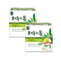 [녹차원] 제주의봄작설차 50티백 x 2팩, 단품