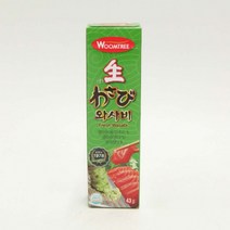 튜브형 움트리 생와사비 43g, 꿀도매꿀소매 1