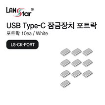 랜스타 LS-CK-PORT USB Type C 포트 잠금장치 커넥터