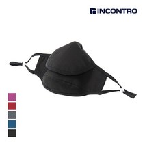 인콘트로 3D 커튼 방한 마스크 김서림방지 패션마스크