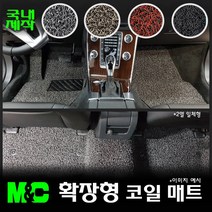 벤츠 CLS 250 (2012년-4인승) 확장형 코일매트 -20mm두께, 코일선택ㅡ그레이, 1열(운전+조수)+2열