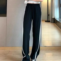 방송댄스 재즈댄스의상 영영과 치어리딩 현대무용 살사 요가 입시의상 피트니스 탱고 액티브, M (47.5-52.5kg), 와이드 팬츠(단품)