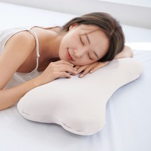 LINU 리누 코튼폼 베개 숏 5중 레이어 메모리폼 마이크로화이바, 아이보리