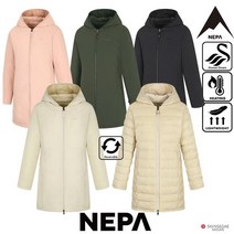 네파NEPA 7I82046네파여성 에이프릴 리버서블 양면 경량 구스다운 자켓 기존가 259 000원