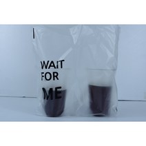 커피비닐 캐리어 1구(무지 인쇄) 2구(무지 인쇄) 200매, 1구무지 대(17x30)