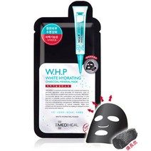 메디힐 WHP 미백수분 숯 미네랄 마스크팩 1p