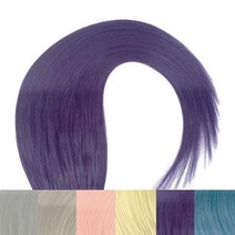 제니퍼 투링 VIP급 천연달비모 컬러피스, 반에반피스(반에반팩(25g), #연보라, 20in(51cm)