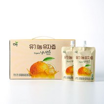 고흥 유자를 통째로 담은 유기농 유자즙 120ml X 15포