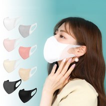 끌린에르 KF94 마스크 컬러 새부리형 보건용 귀 편한 칼국수 와이드밴드 귀끈 중형 대형 25매, L대형+25매, 끌린에르 시티즌 KF94 베이지
