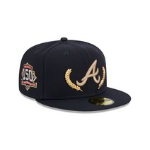 뉴에라 스냅백 MLB [애틀랜타 브레이브스] Gold Leaf 59FIFTY Fitted 969303