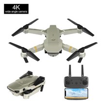 드론 촬영 카메라 입문용 E58 Quadrotor Foldable 드론 720P/1080P/4K HD 전문 카메라 항공 사진 WiFi RC D, 02 Golden  4K
