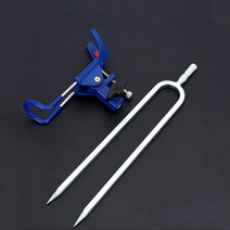 서프스탠드 39*16.5cm 야외 조정 가능한 스테인레스 스틸 낚싯대 폴 그라운드 삽입 브래킷 지원 접이식 AU, 01 파란