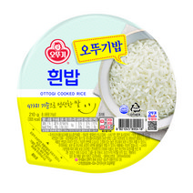 오뚜기 오뚜기밥 흰밥, 18개, 210g, 18개