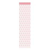 작은 창문커튼 50x200cm 러브 하트 스트링 창 도어 디바이더 쉬어 밸런스 홈 거실