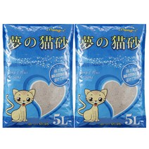 몽이 고양이 모래 5L 2개 (5L X 2개)