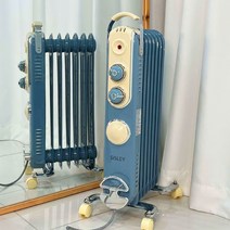 욕실 난방기 전기라디에이터 라지에이터 욕실라디에이터 화장실라디에이터방수 동파방지히터타이머 전기라디에이터7핀 히터 전기난로 사무실 라디에이터, 9핀 베이지