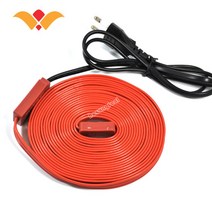 우주전열 동파방지기 2M 일반형 겨울용 열선 수도관, 1개