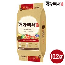 뉴트리나 건강백서 6kg 10.2kg 기능별 견종별 말티즈 푸들 건강한피부 건강한관절 체중 대용량 국산사료 건강백서 전문 공식판매점, 건강한 6세+ 10.2kg