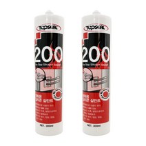 탑실F200 방화용 실리콘 실란트 300ml (회색 1+1)