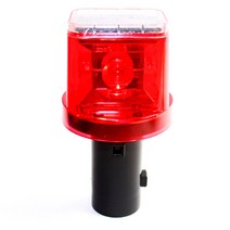 태양광 경광등 야생동물퇴치기 SWL-04R 멧돼지퇴치기 노루 고라니 동물접근방지, 황색 SWL-04Y