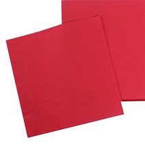 단색냅킨 [레드] 33cm 20매입, 단품