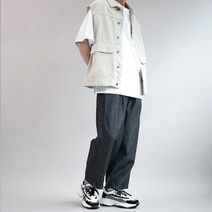 디벨로 남성용 3컬러 와이드 9부 벌룬 팬츠
