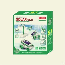 장난감 조립 6in1 교구 태양광 완구 교육 6키트 SOLAR 62354EA